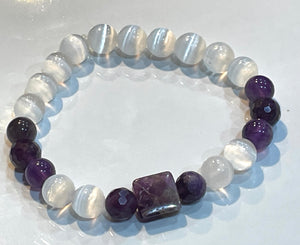 Healing Stone Bracelet - Selenite
