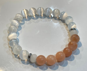 Healing Stone Bracelet - Selenite