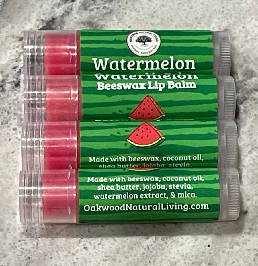 Watermelon Beeswax Lip Balm