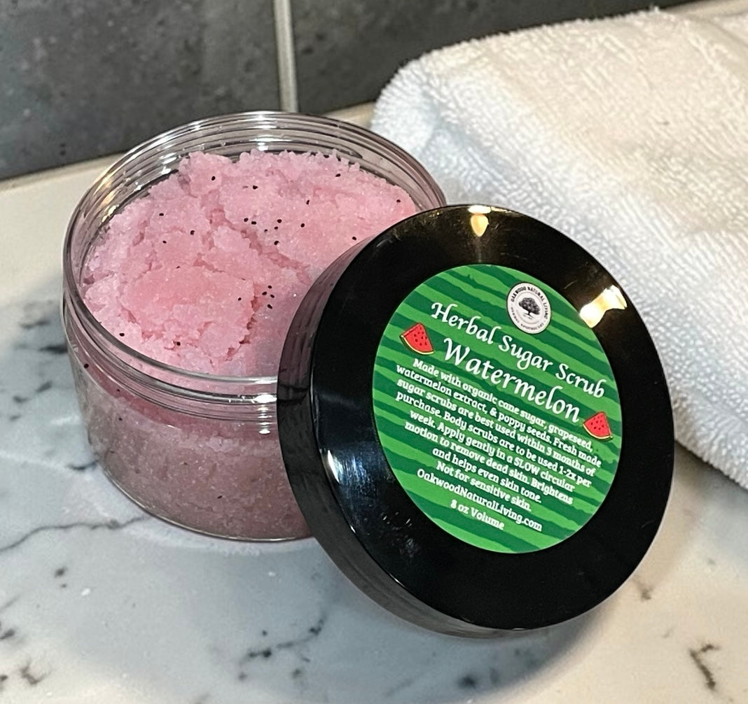 Sugar Body Scrub - Watermelon with poppyseed