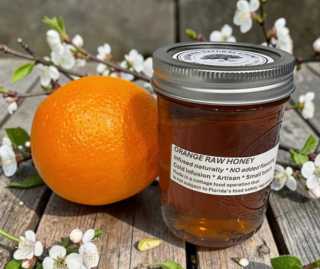 Raw Honey - Orange  - Orange Blossom