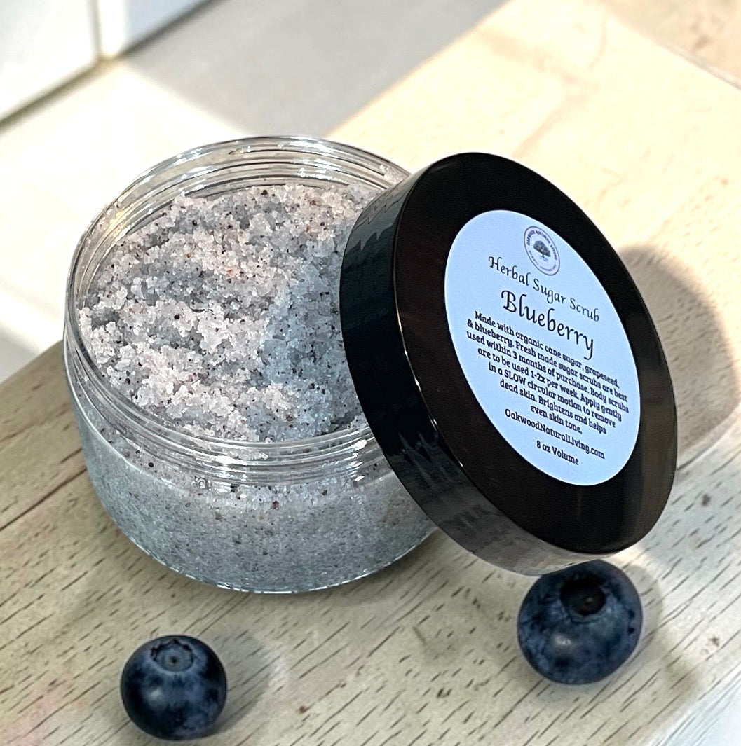 Sugar Body Scrub - Seasonal Blueberry