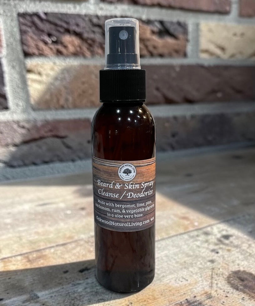 Beard & Skin Spray  (Cleanse & Deodorize)
