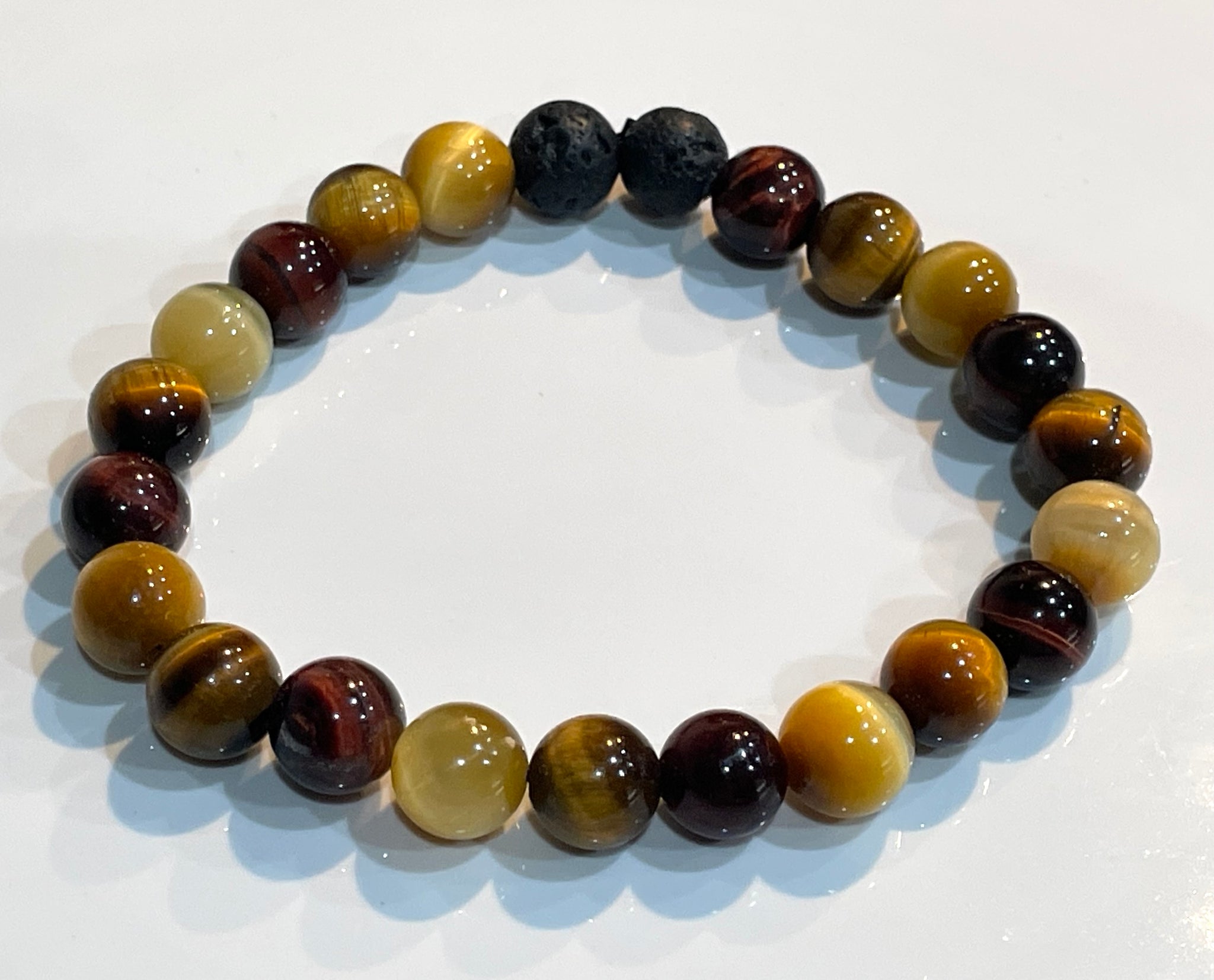 Aromatherapy Healing Stone Bracelet - Tigers Eye