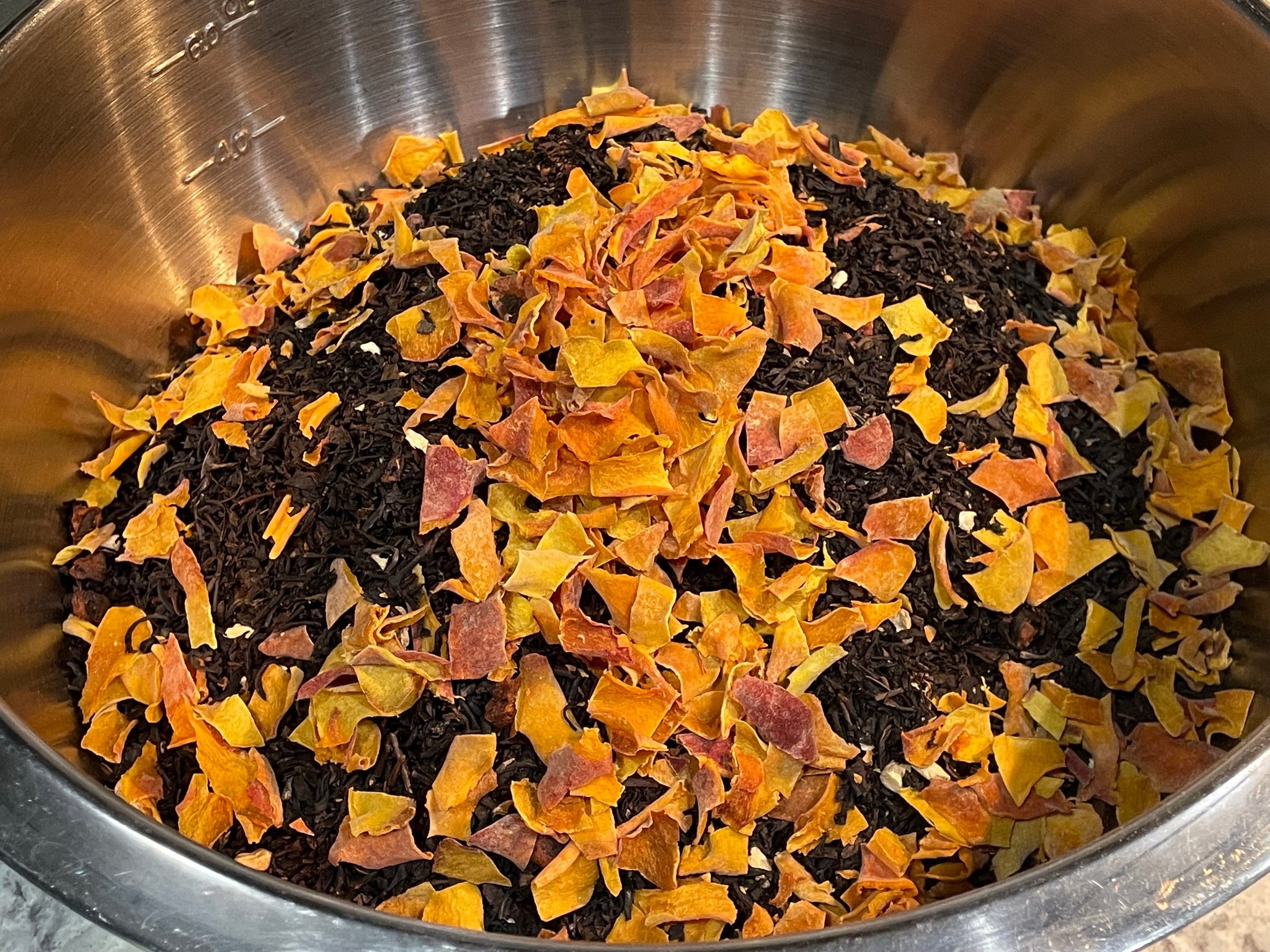 Ginger Peach Herbal Tea