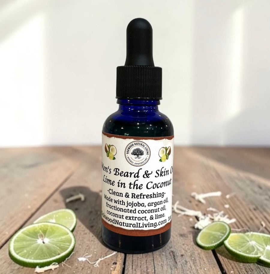 Men’s Beard & Skin Oil - Lime In The Coconut