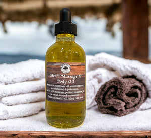 Mens Massage & Body Oil
