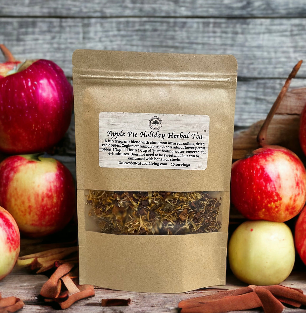 Herbal Tea - Apple Pie Holiday Herb Tea Blend