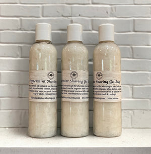 Peppermint Shaving Gel Soap