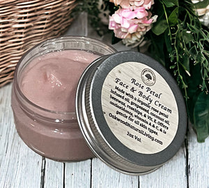 Rose Petal Face and Body Cream