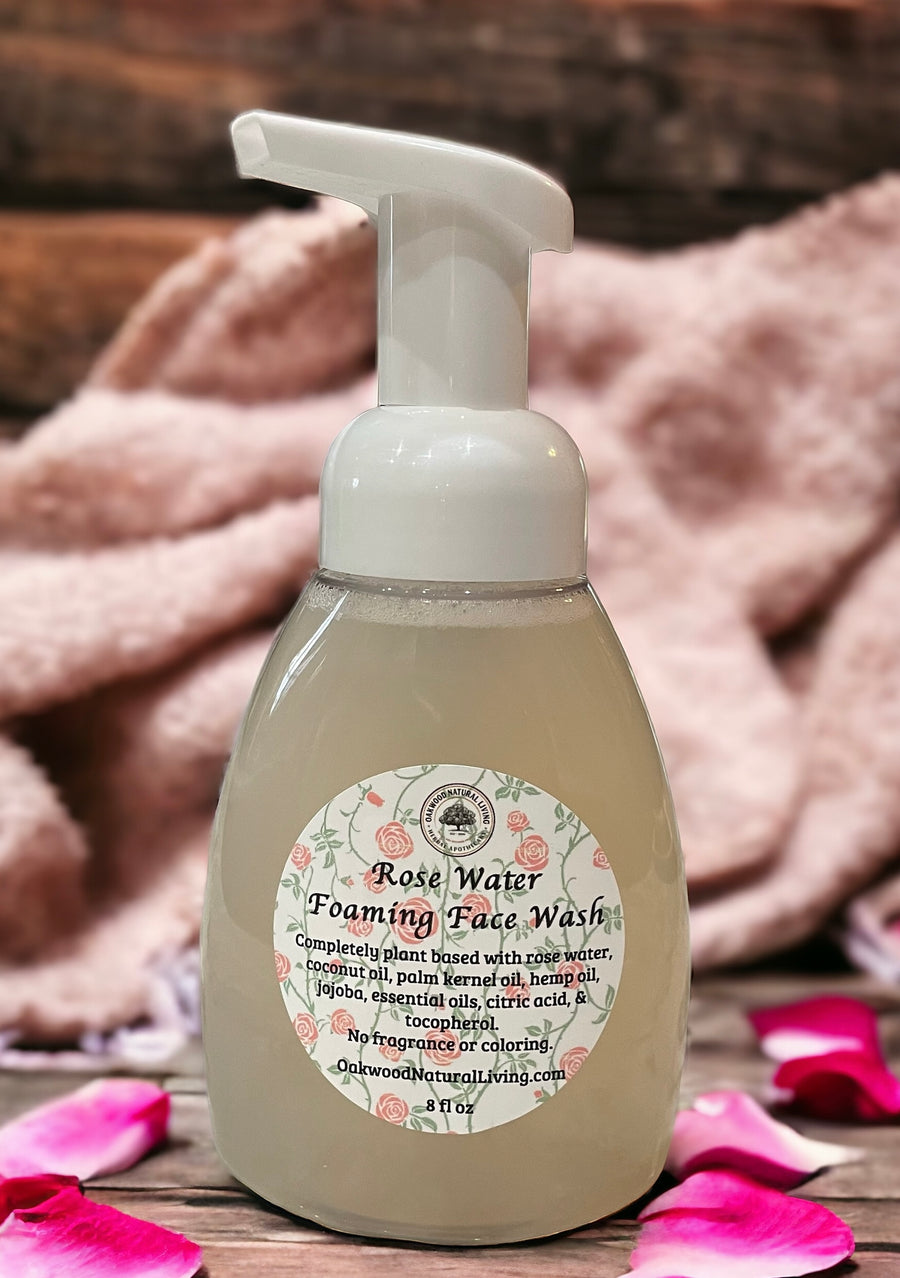 Rosewater Foaming Face Wash