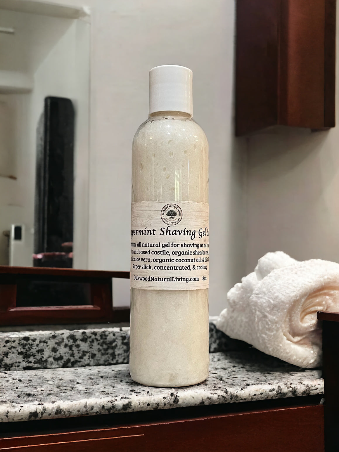 Peppermint Shaving Gel Soap