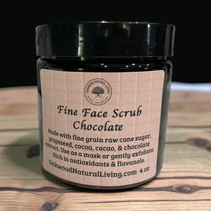 Chocolate Fine Face Scrub