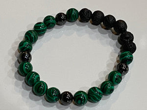 Aromatherapy Healing Stone Bracelet  PROTECTION - Oakwood Natural Living