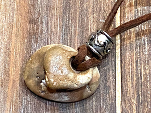 Hag Stone Necklace - Oakwood Natural Living