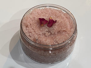 Sugar Face and Body Scrub Rose Patchouli - Oakwood Natural Living