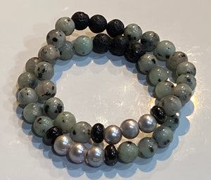 Aromatherapy Healing Stone Bracelet Collection