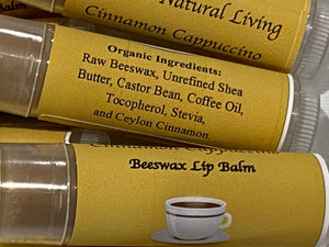 Lip Balm - Cinnamon Cappuccino - Oakwood Natural Living