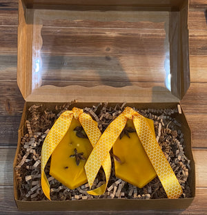 Beeswax Handmade Ornaments - Winter Spice