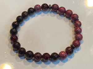 Aromatherapy Healing Stone Bracelet - Garnet - Oakwood Natural Living