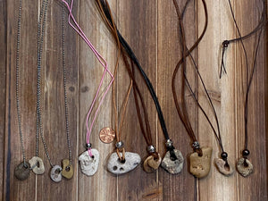 Hag Stone Necklace - Oakwood Natural Living