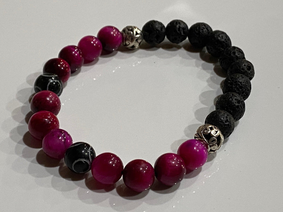 Aromatherapy Healing Stone Bracelet  MOTIVATION - Oakwood Natural Living