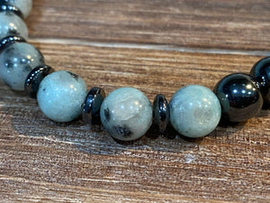 Aromatherapy Healing Stone Bracelet  - Lotus Jasper - Oakwood Natural Living