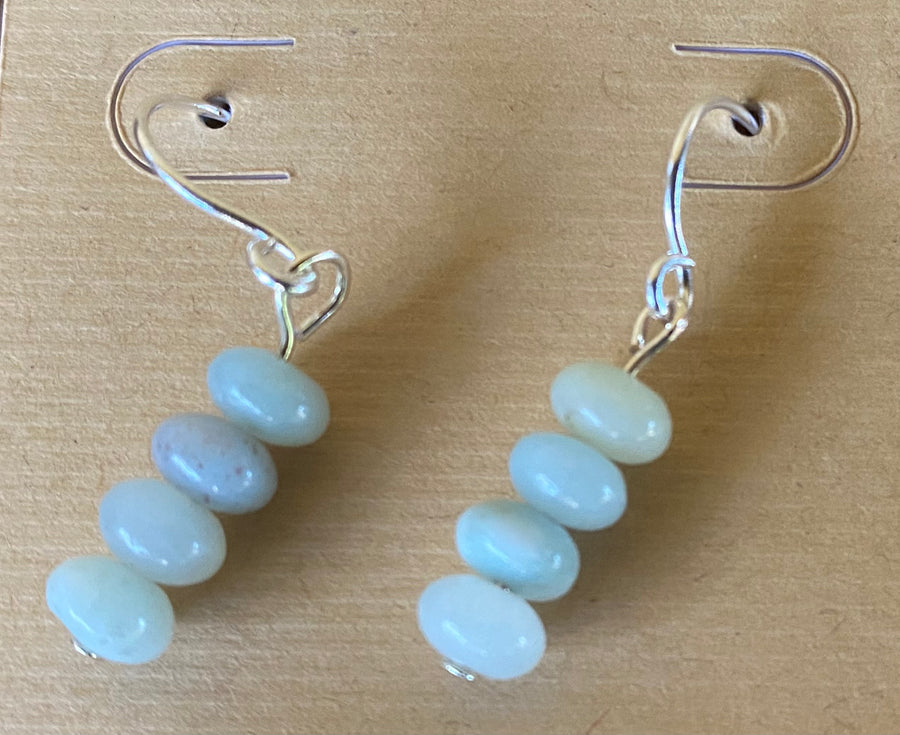 Semi Precious Stone Earrings