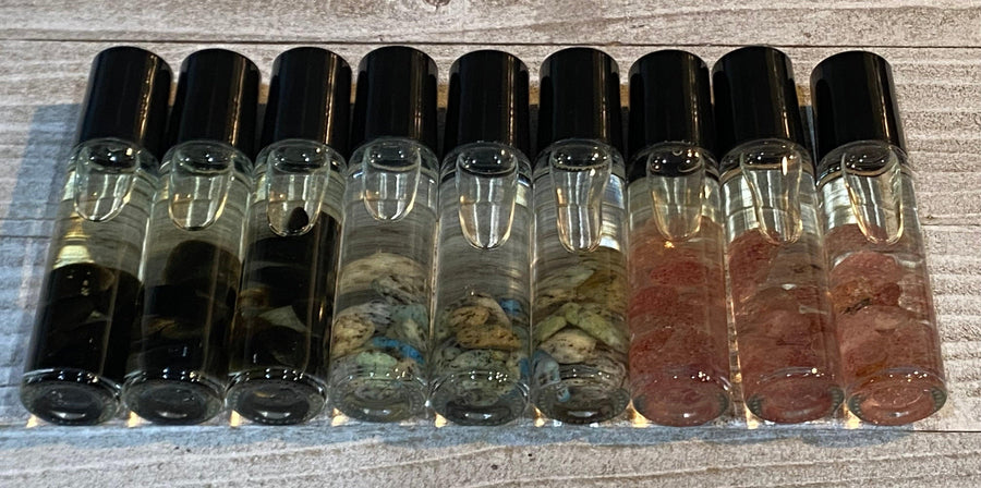 Aromatherapy Healing Stone Rollerball - Oakwood Natural Living