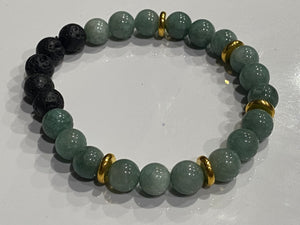 Aromatherapy Healing Stone Bracelet BURMA JADE
