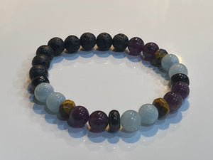 Aromatherapy Healing Stone Bracelet Collection