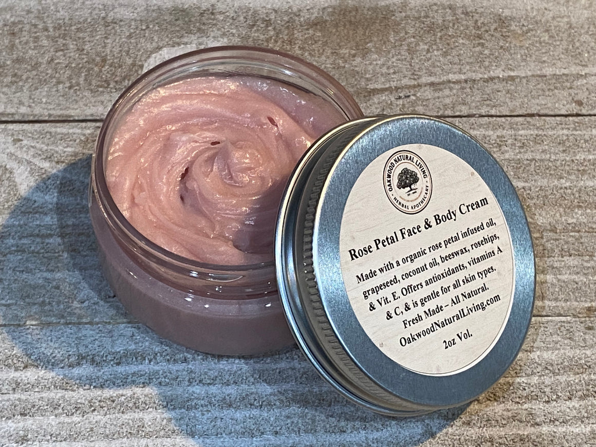 Rose Petal Face and Body Cream