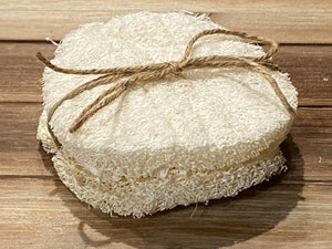Organic Loofah Sponge "rounds" - Oakwood Natural Living