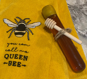 Glass Vial Raw Honey