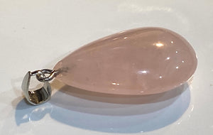 Rose Quartz  - Palm Stone,  Orb & Pendant