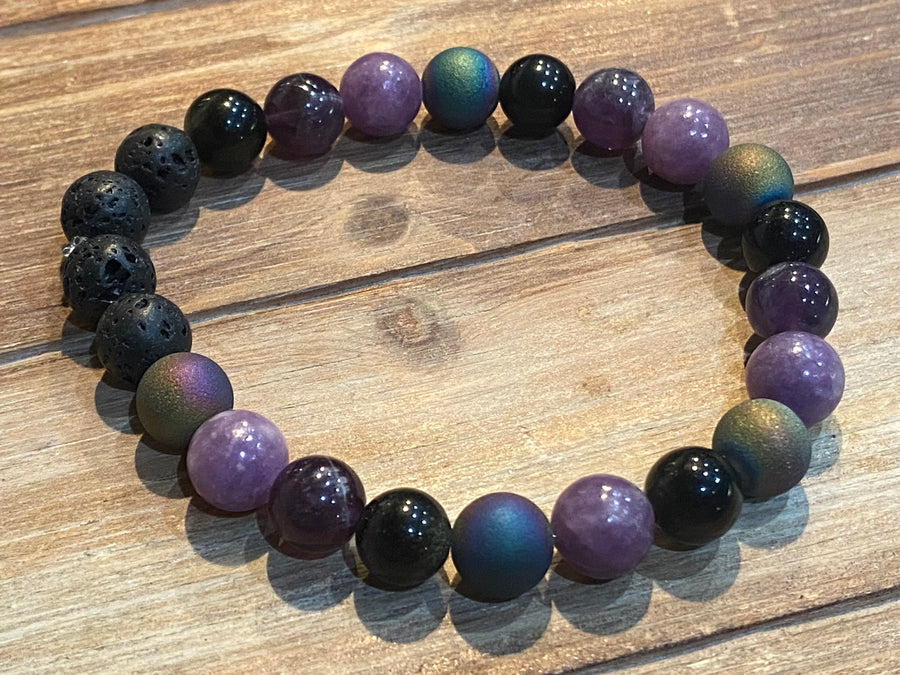 Aromatherapy Healing Stone Bracelet  ANXIETY