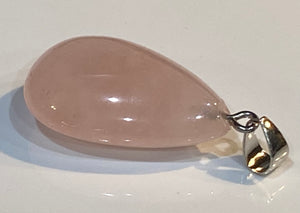 Rose Quartz  - Palm Stone,  Orb & Pendant