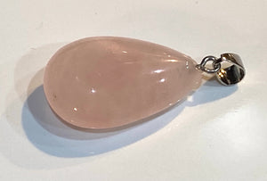 Rose Quartz  - Palm Stone,  Orb & Pendant