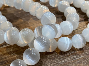 Healing Stone Bracelet - Selenite - Oakwood Natural Living