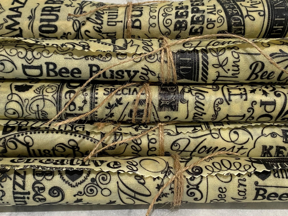 Beeswax Wraps - Oakwood Natural Living