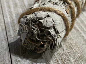 Sage  dried for smudging - Oakwood Natural Living