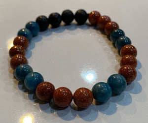 Aromatherapy Healing Stone Bracelet Collection