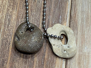 Hag Stone Necklace - Oakwood Natural Living