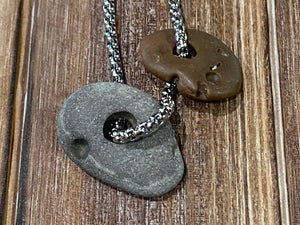 Hag Stone Necklace - Oakwood Natural Living