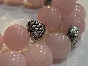 Aromatherapy Healing Stone Bracelet - Rose Quartz