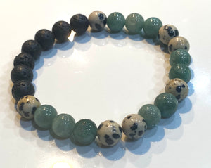 Aromatherapy Healing Stone Bracelet BURMA JADE