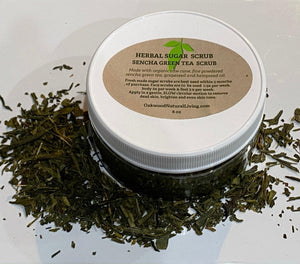 Sugar Body Scrub - Sencha Green Tea - Oakwood Natural Living