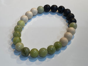 Aromatherapy Healing Stone Bracelet  - Good Health - Peridot - Oakwood Natural Living