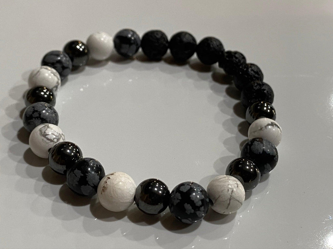 Aromatherapy Healing Stone Bracelet  BALANCE - Oakwood Natural Living
