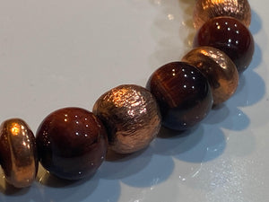 Aromatherapy Healing Stone Bracelet - Copper - Oakwood Natural Living